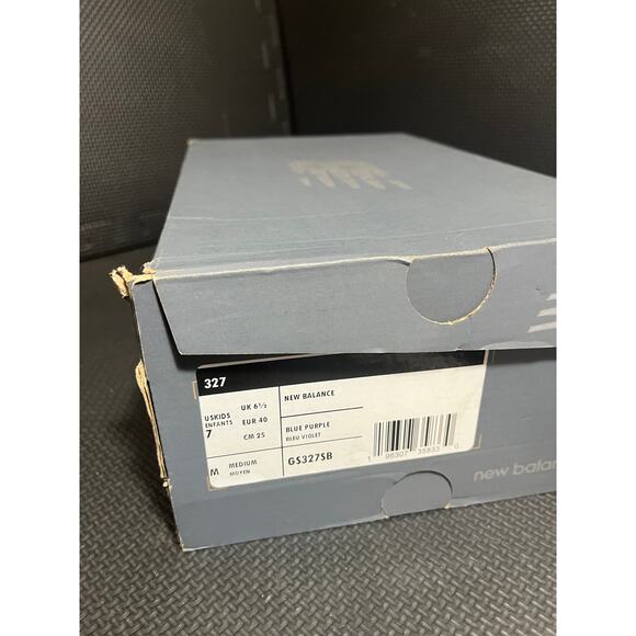 NEW New Balance 327 'Natural Indigo Interstellar' Sneaker Shoe Size 7Y Womens 8 - Picture 7 of 8